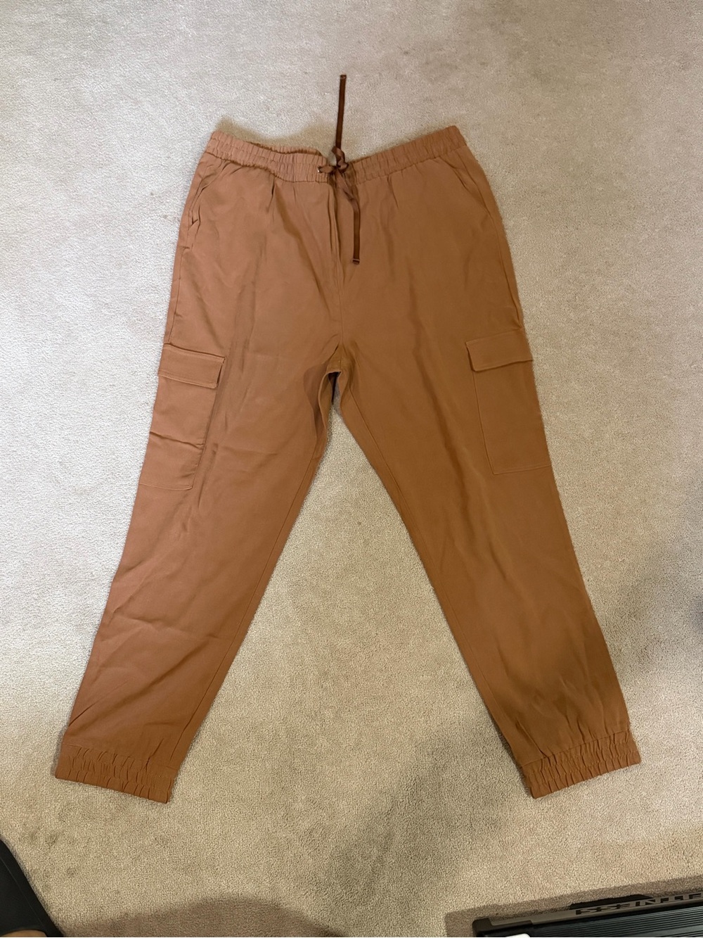 Ricki's Rust Brown/Camel Jogger Pants NWOT